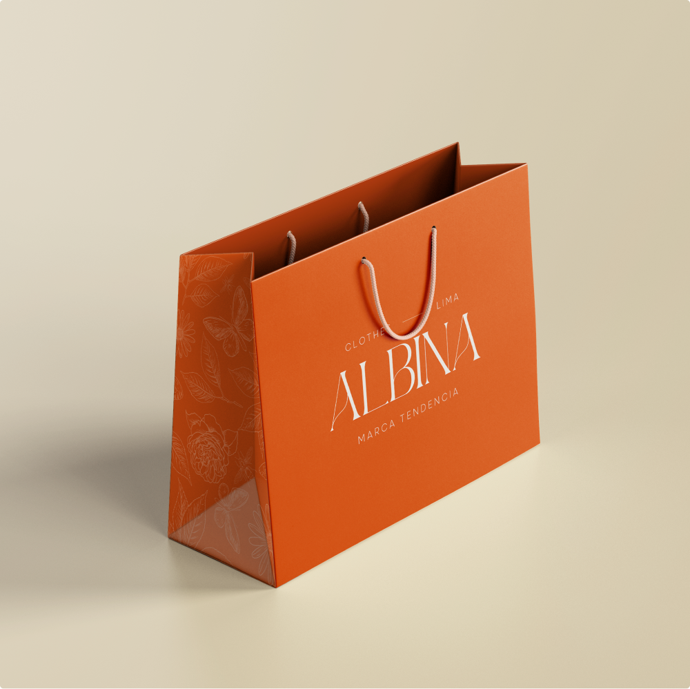 Paper Shopping Bag Mockup 1